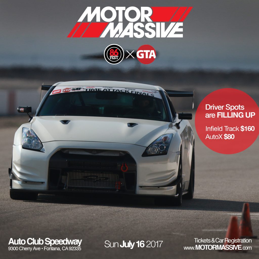 MotorMassive, DRIVER registration, global time attack, 86fest